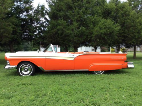1957 Ford Fairlane 500 Convertible, US $28,500.00, image 8