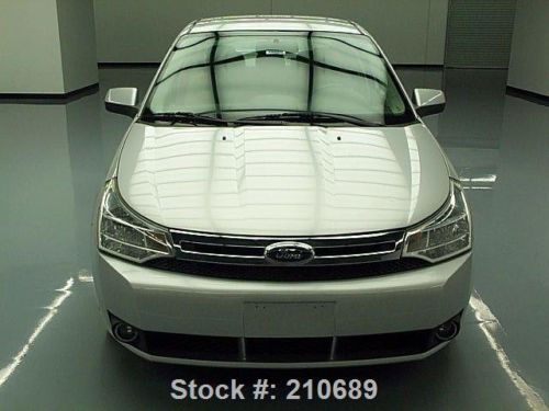 2009 ford focus ses sedan automatic spoiler alloys 68k texas direct auto