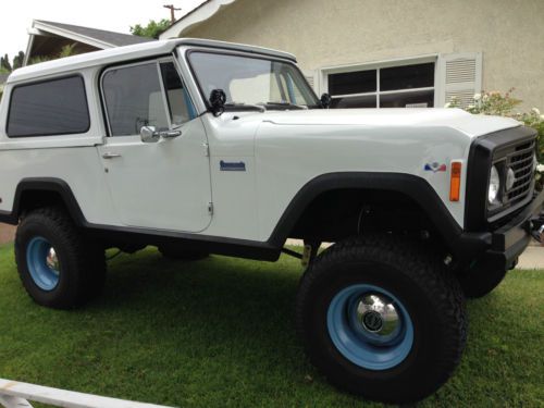 1973 jeep commando 4wd, 4x4, ram jet 350, restored classic, restomod, rv towable