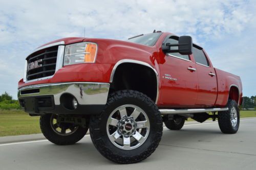 2008 gmc sierra 2500hd crew cab slt diesel z71 4x4 lift