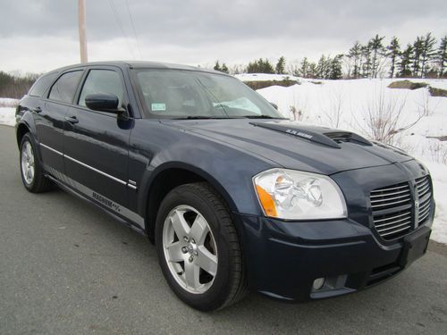 2005 dodge magnum awd r/t hemi-340hp-midnight blue-heated leather-upgrades