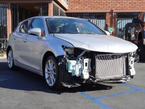 2013 lexus ct 200h damaged repairable salvage fixable rebuildable hybrid runs!