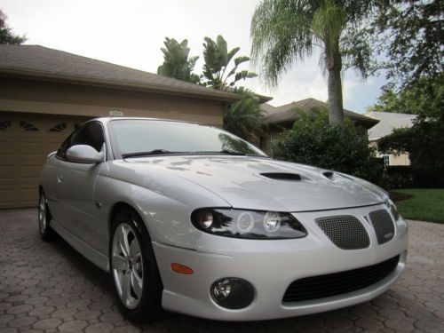 2006 pontiac gto leather 400hp 400lbs torque 34k m.s.r.p. fl owned pristine mint