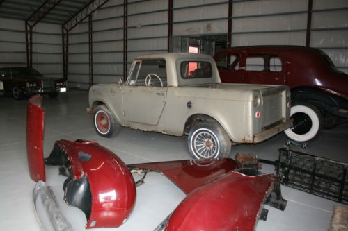 Barn find stored 20 years 1966 international scout 800  4x4 parts or project