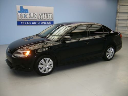 We finance!!! 2012 volkswagen jetta se 5-speed manual leather a/c texas auto