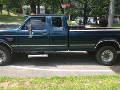 1995 ford f-250 xlt extended cab pickup 2-door 7.3l