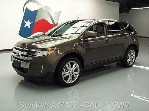 2011 ford edge limited pano roof nav rear cam 20&#039;s 42k texas direct auto