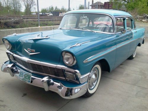 1956 chevy belair 4 door sedan