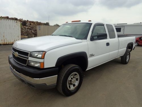 2007 chevrolet silverado 3500 4x4 ext cab pickup 6.6l duramax diesel no reserve