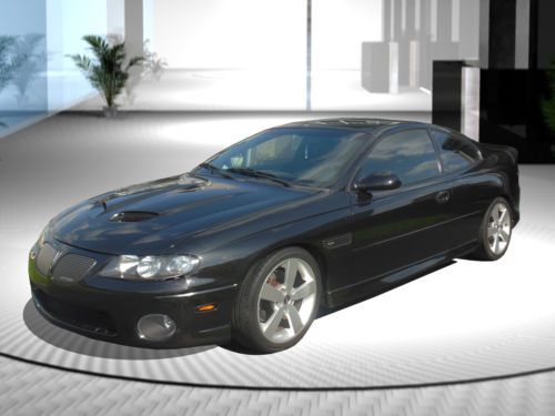 2006 pontiac gto black 6-speed manual borla exhaust volant intake good condition