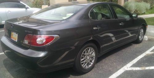 Lexus es330, 2004, charcoal gray, 92k miles, one owner, 4 door