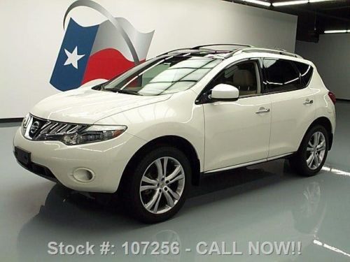 2010 nissan murano le awd tech pano sunroof nav 58k mi texas direct auto