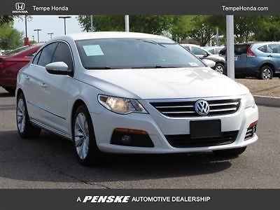 4dr auto sport volkswagen cc sport low miles sedan 6-speed gasoline 2.0l l4 sfi