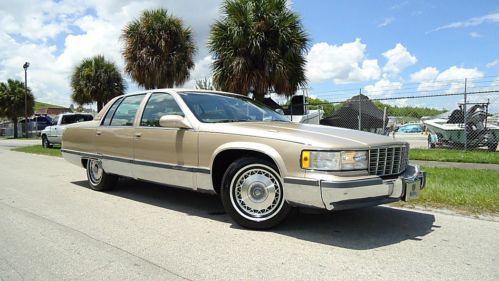 1996 cadillac fleetwood brougham , only 25,661 act miles , showroom