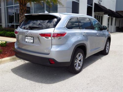 2014 toyota highlander xle