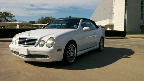 2001 mercedes-benz clk430 sport convertible dealer serviced! 73k miles! must see