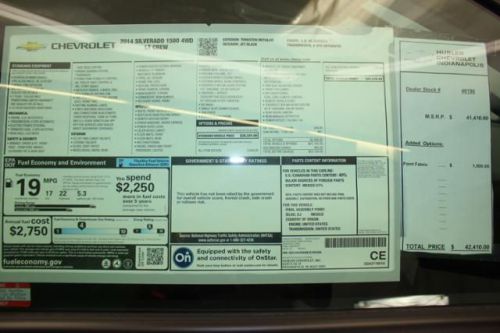 2014 Chevrolet Silverado 1500 1LT, US $42,015.00, image 9