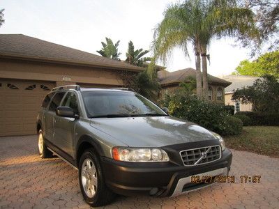 1 fl owner volvo xc70 awd leather dealer serviced immaculate pristine condition!
