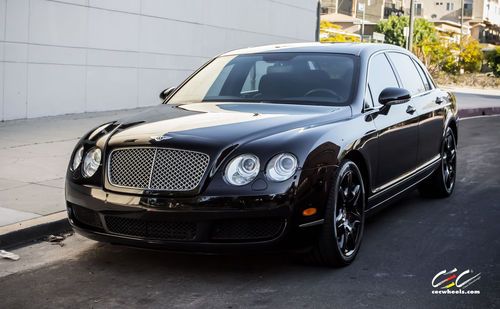 2007 beluga bentley continental flying spur with mulliner driving specification