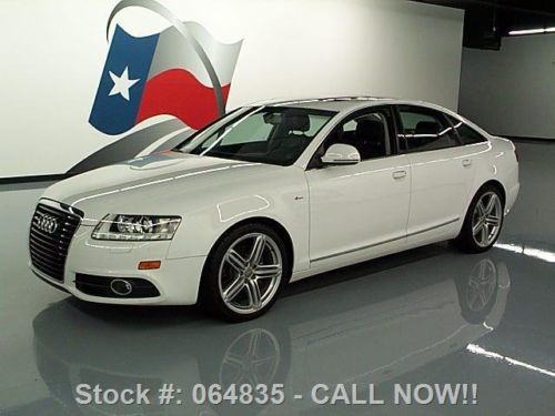 2011 audi a6 3.2 premium plus s-line sunroof nav 35k mi texas direct auto