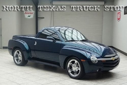 2005 chevy ssr convertible aqua blur leather low miles 20k!