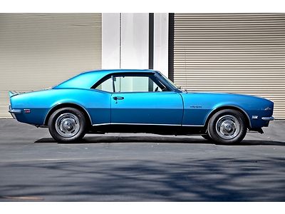 1968 chevy camaro rs/z28 numbers matching full restoration, only 67,896 miles!