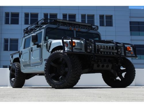 Hummer h1 hmc4 hard top roof rack momo leather led&#039;s rockstar ii&#039;s one owner