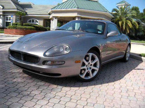 2003 maserati gt coupe 6 speed, nuvol gray, skyhook suspension (1 owner) 48 pics
