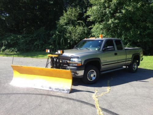 4x4 - 6.6l duramax turbo diesel - allison - snow plow - extended cab no reserve