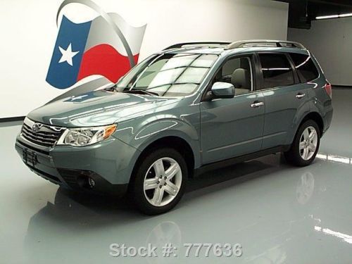 2009 subaru forester 2.5x ltd awd leather pano roof 30k texas direct auto