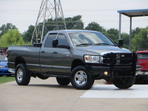 07 slt (1 ton) 6.7l cummins 4x4 6spd manual lb buy now= new tires &amp; clutch tx