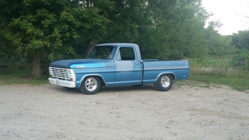 1968 ford f100, f-100, shop truck, fatman ifs, 302 ho