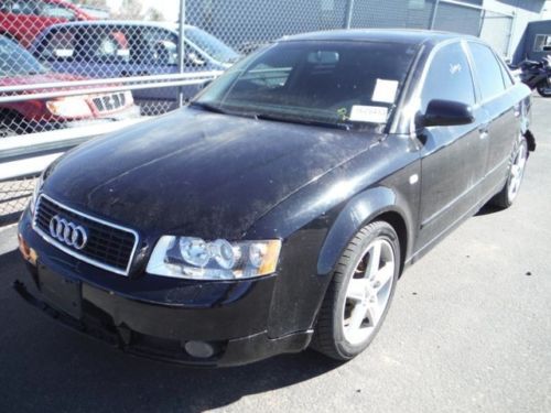 2005 audi a4 fwd  1.8t se unibody damage