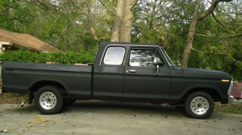 No reserve! 1975 ford f 100 ranger hard to find kingcab truck