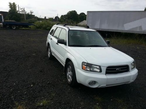 2003 subaru forester xs wagon 4-door 2.5l