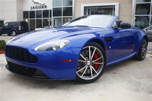 2013 aston martin v8 vantage convertible - msrp $169,775