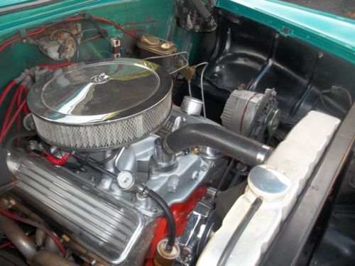 1955 Chevy Chevrolet 2 door sedan hot rod mini tubbed 383 stroker muncie 4 speed, image 6