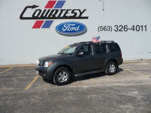 2006 nissan pathfinder se 4x4 4.0l v6 low mileage low reserve