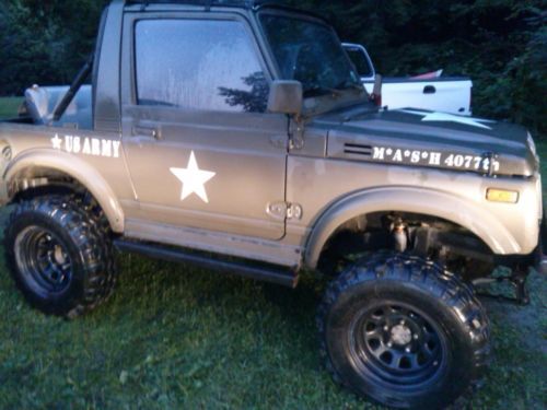 1988 suzuki samurai jx sport utility 2-door 1.3l