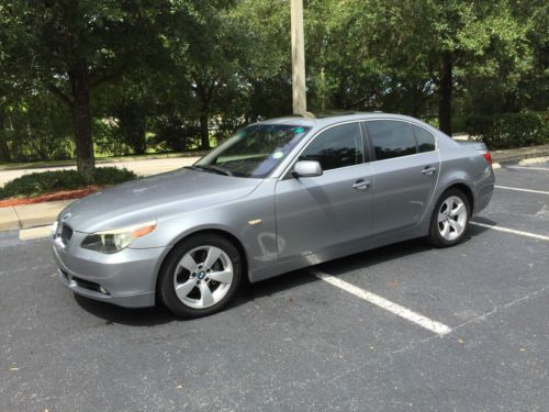 2004 bmw 530i sedan e60, 6-speed manual with premium trim package