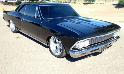 1966 chevelle show ready resto mod on air bags no reserve