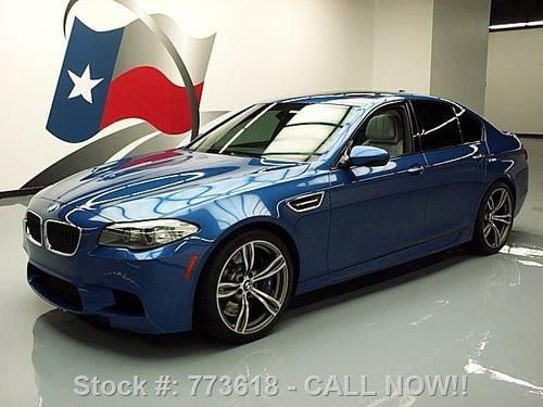 2013 bmw m5 560hp turbo dct sunroof nav rear cam hud 5k texas direct auto