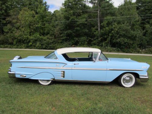 1958 chevrolet impala sport coupe big block 348 beautiful car