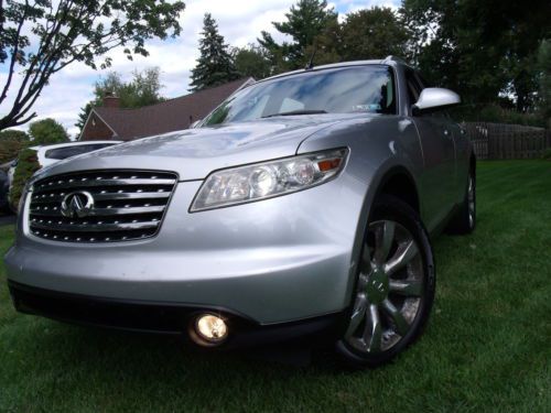 2004 infiniti fx35 base sport utility 4-door 3.5l...no reserve must sell..