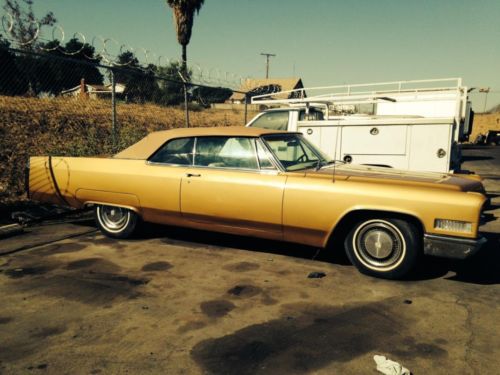 1966 cadillac deville convertible