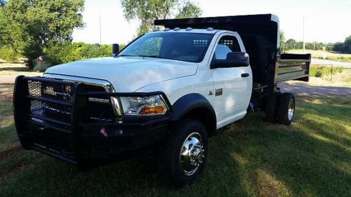 2012 dodge ram 5500 4x4 6.7l cummins diesel dump truck