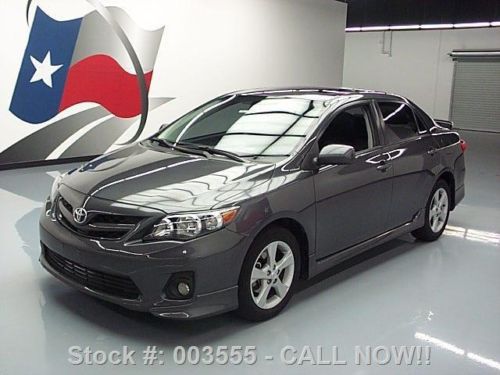 2012 toyota corolla s auto sunroof ground effects 26k texas direct auto