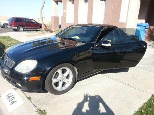 2002 mercedes-benz slk320 base convertible 2-door 3.2l