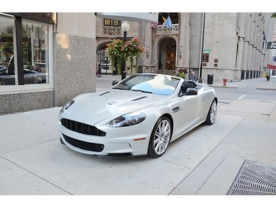 2012 aston martin dbs volante ultimate edition silver fox 1 of 100