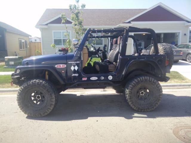 1997 jeep wrangler rock crawler locked and lifted